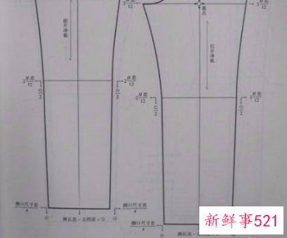 怎样裁裤子裁剪基础