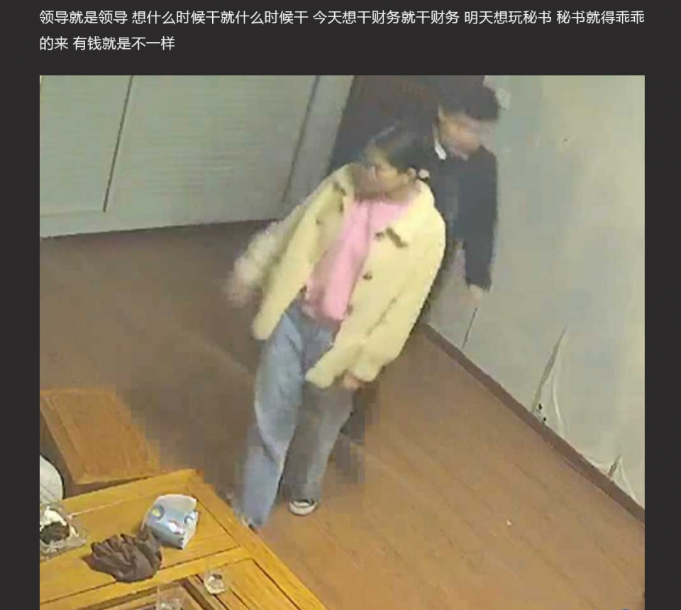 网络摄像头监控偷拍 某单位领导晚上加班把财务叫到办公室沙发各种姿势啪啪内射